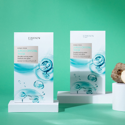 OEM ODM Soft Konjac Facial Mask Deep Cleansing Moisturizing