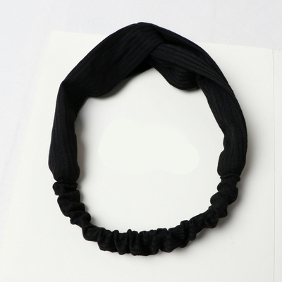 Custom Satin Silk Elastic Hair Bands For Ladies Girls