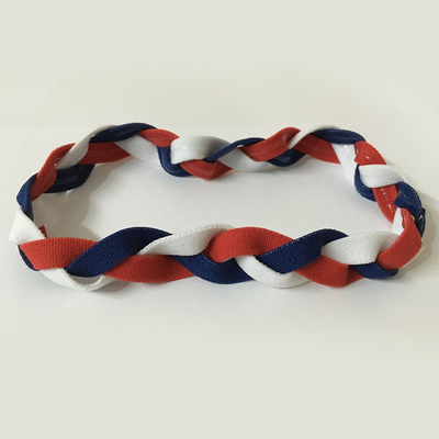 Ponytails Fabric Elastic Hair Bands For Party Festival