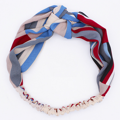 Satin Silk Elastic Hair Bands Custom Elastic Ribbon Hair Ties