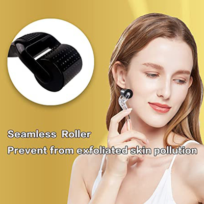 OEM Konjac Microneedle Derma Roller For Face Scars Pigment Removal