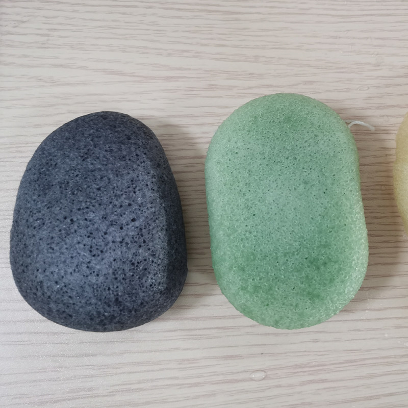 Customized Konjac Body Sponge Wet Dry Exfoliating Shower Sponge