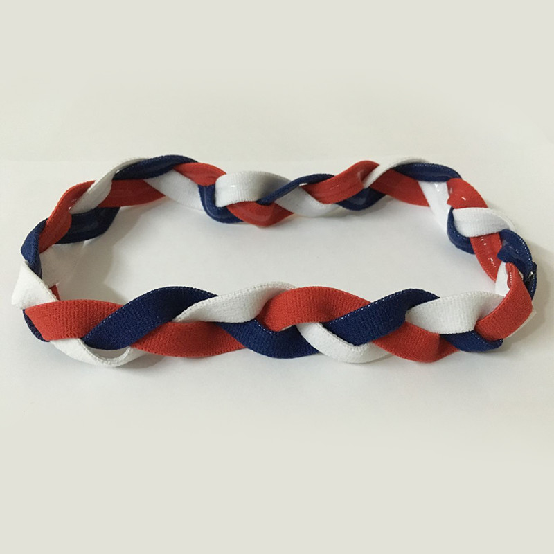 Ponytails Fabric Elastic Hair Bands For Party Festival