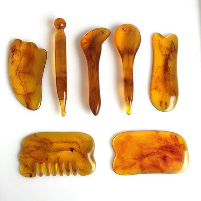 Multifunctionele Duurzame Gezichtsoem van het de Massagehulpmiddel van Gua Sha ODM